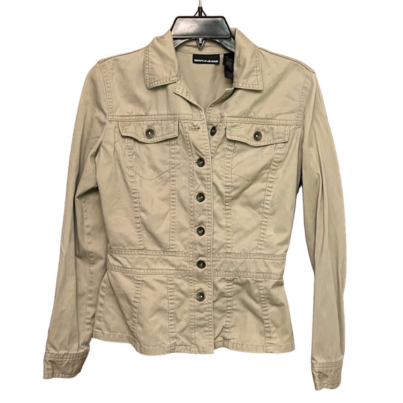 DKNY  Tan Utility Jacket.  S - Picture 1 of 7